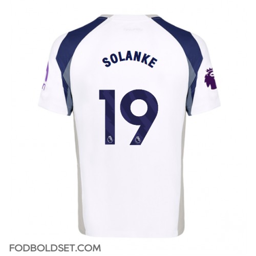 Tottenham Hotspur Dominic Solanke #19 Hjemmebanetrøje 2025-26 Kortærmet